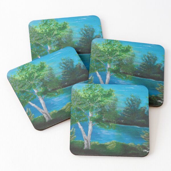 Item preview, birch on lake designed and sold by DABigelow.