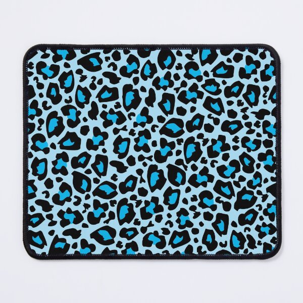 Item preview, Leopard Print Bright Blue designed and sold by Rainbows Galore.