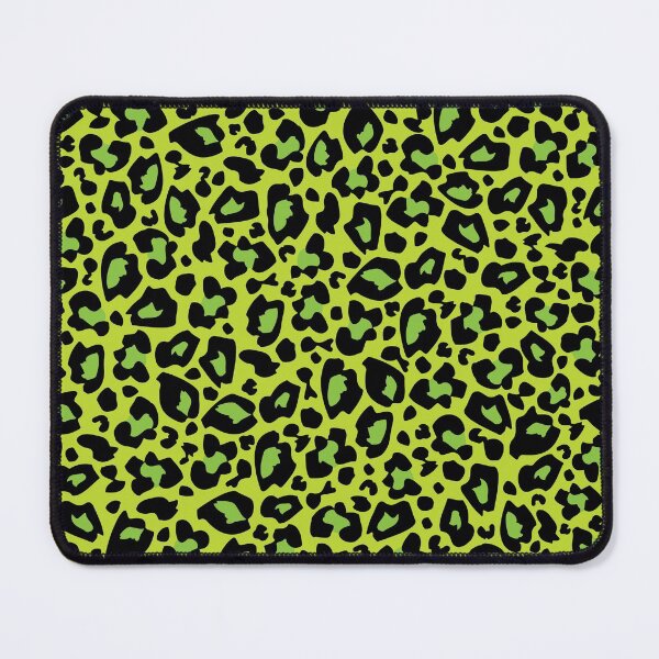 Item preview, Leopard Print Bright Apple Green designed and sold by Rainbows Galore.