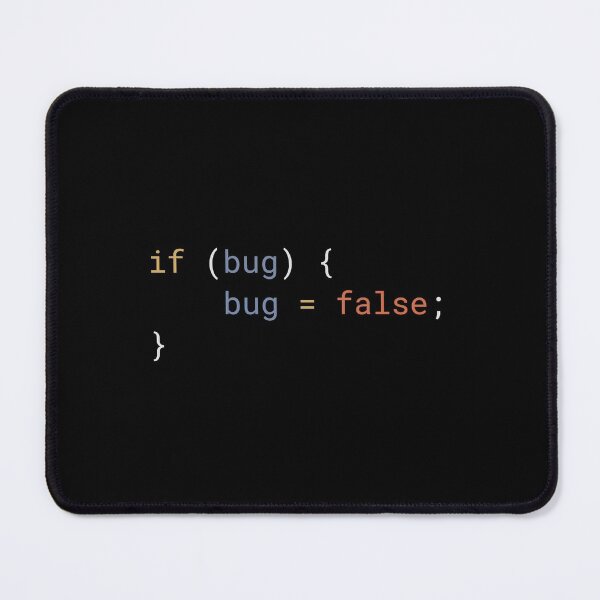 Item preview, JavaScript - If Bug Bug Equals False designed and sold by developer-gifts.
