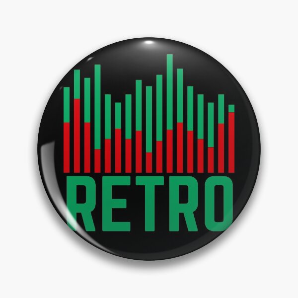 Item preview, Retro Colour Sound Level Bar Green and Red designed and sold by 133DandC.