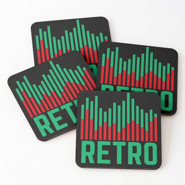 Item preview, Retro Colour Sound Level Bar Green and Red designed and sold by 133DandC.