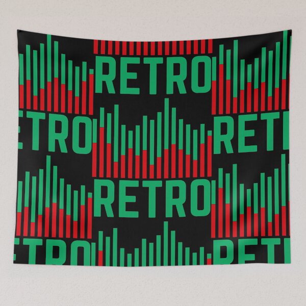 Item preview, Retro Colour Sound Level Bar Green and Red designed and sold by 133DandC.
