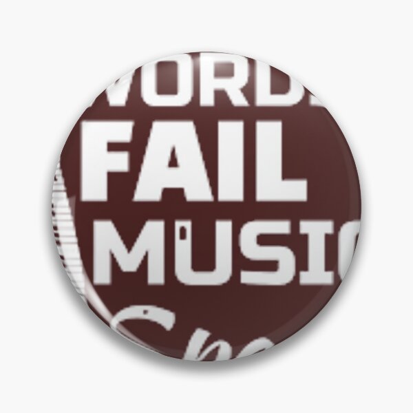 Item preview, WHEN WORDS FAIL MUSIC SPEAKS designed and sold by Marakstore.