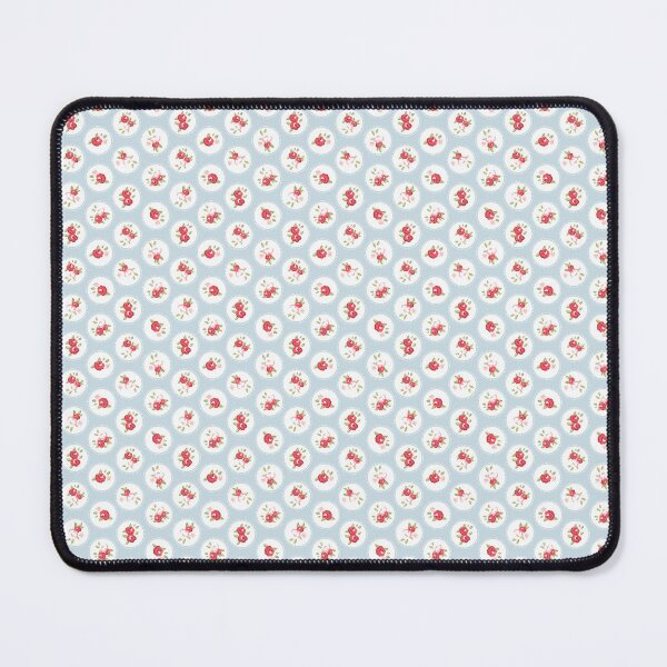 Item preview, Shabby Chic Florals on Blue designed and sold by Rainbows Galore.