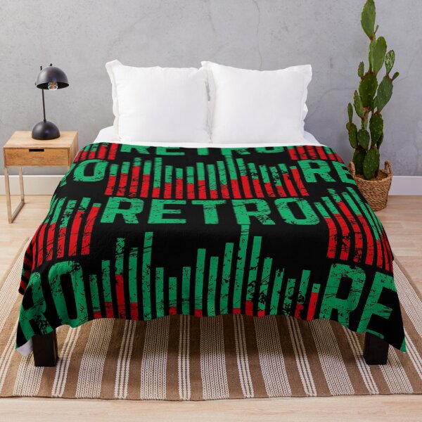 Item preview, Retro Colour Sound Level Bar Green and Red Distressed designed and sold by 133DandC.