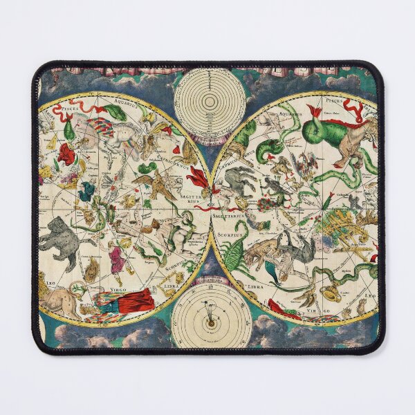 Item preview, Antique Celestial Sky Map designed and sold by Rainbows Galore.