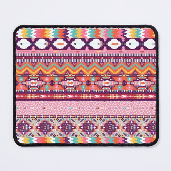 Item preview, Candy Rainbow Aztec Tribal Geometric designed and sold by Rainbows Galore.