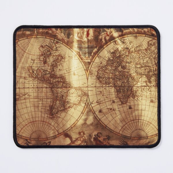 Item preview, Antique Map Globe designed and sold by Rainbows Galore.