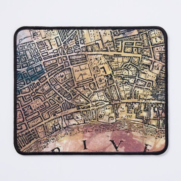 Item preview, London Antique Map designed and sold by Rainbows Galore.