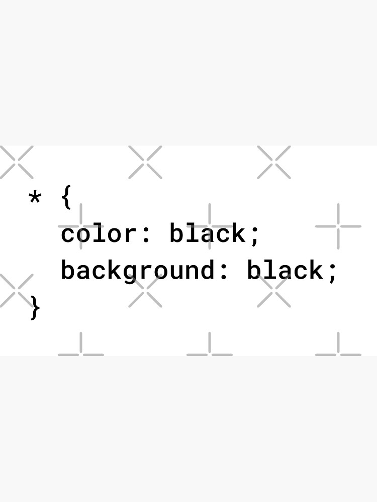 CSS - Everything Black (Inverted) by developer-gifts