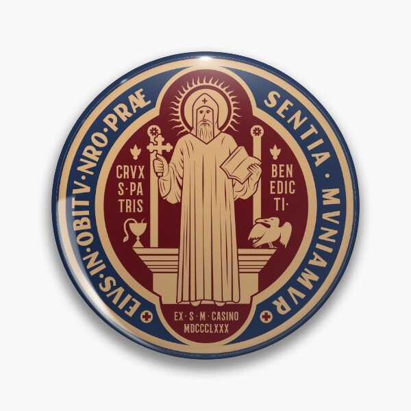 Item preview, Saint Benedict Medal Front designed and sold by Beltschazar.