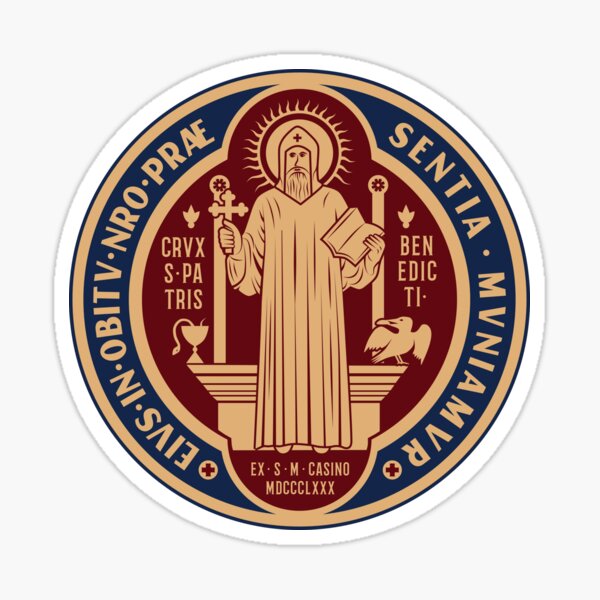Item preview, Saint Benedict Medal Front designed and sold by Beltschazar.