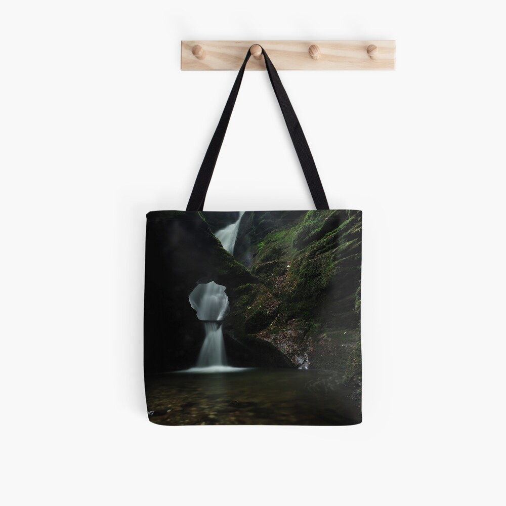 Nectans Glen Waterfall Tote Bag