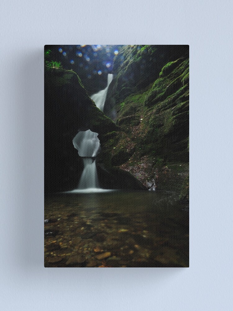 Alternate view of Nectans Glen Waterfall Canvas Print