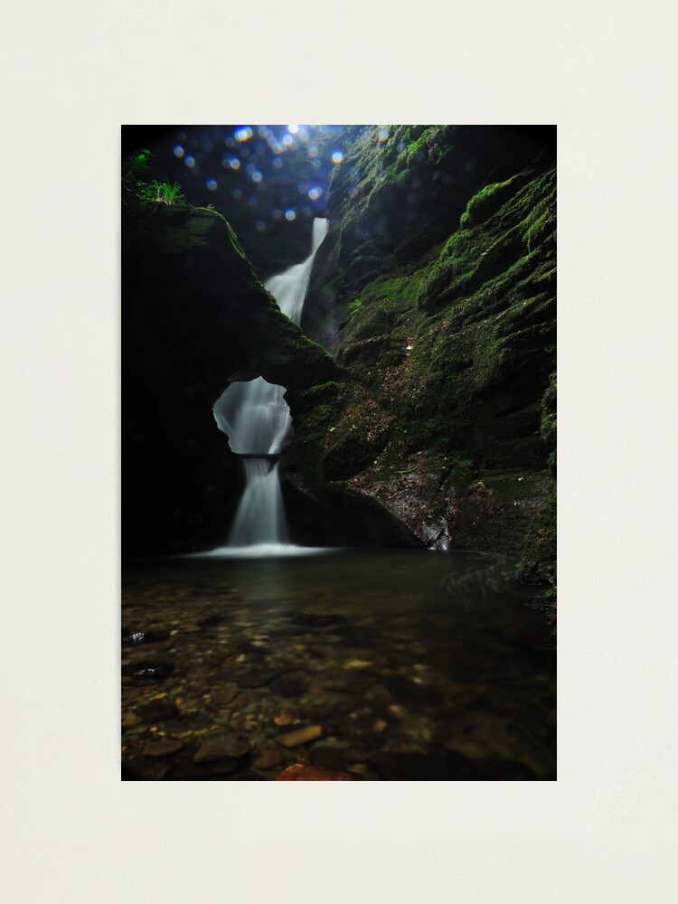 Alternate view of Nectans Glen Waterfall Photographic Print