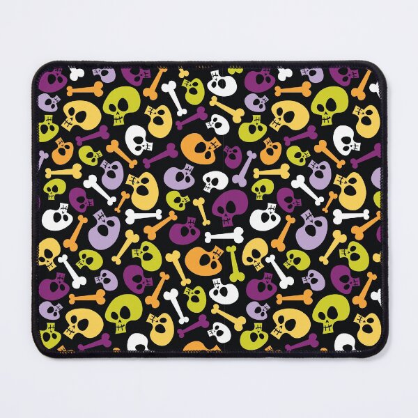 Item preview, Cartoon Halloween Skulls designed and sold by Rainbows Galore.
