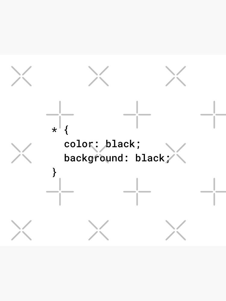 CSS - Everything Black (Inverted) by developer-gifts