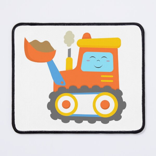 Item preview, Happy Bulldozer Digger Dozer for Boys and Girls designed and sold by samshirts.