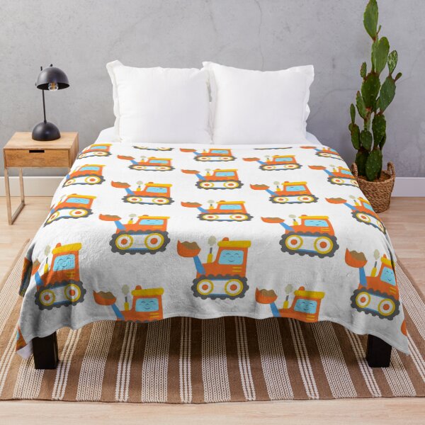 Item preview, Happy Bulldozer Digger Dozer for Boys and Girls designed and sold by samshirts.