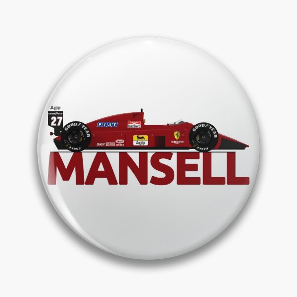 Item preview, Nigel Mansell - 1989 SF 640 Large Text designed and sold by JageOwen.