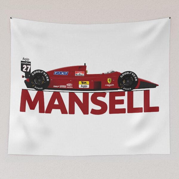 Item preview, Nigel Mansell - 1989 SF 640 Large Text designed and sold by JageOwen.