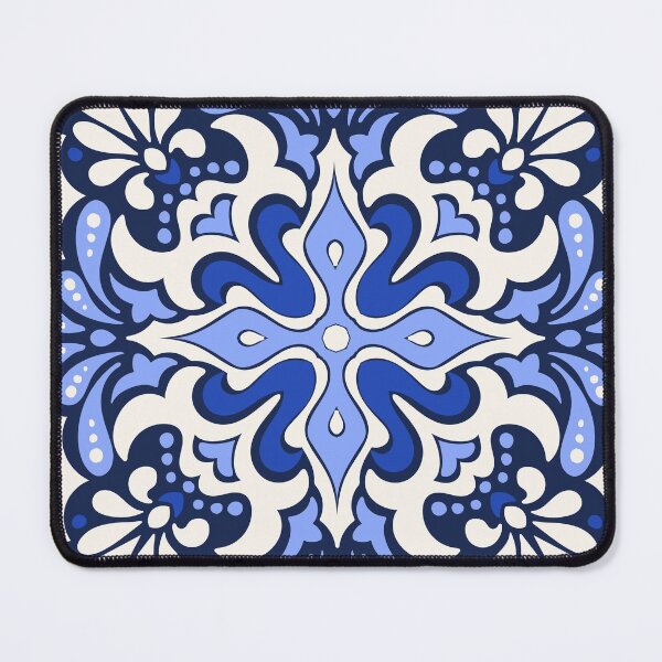 Item preview, MEDITERRANEAN BLUE TILE  designed and sold by Jonsa.