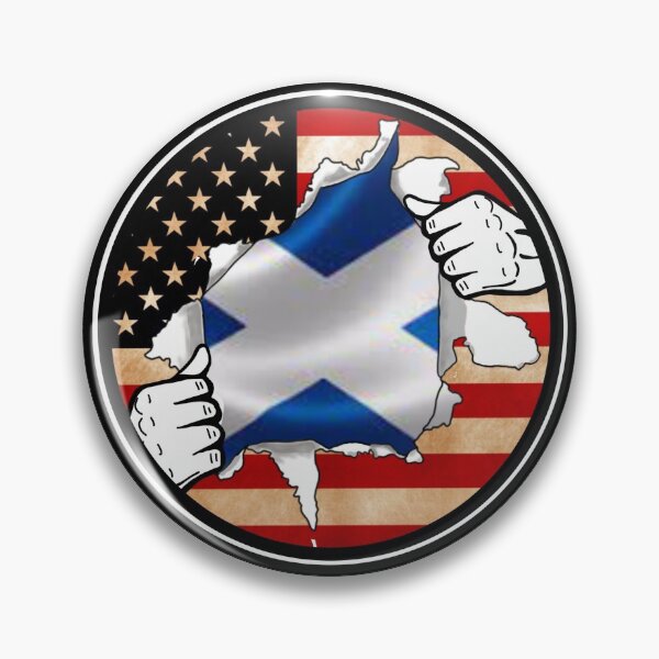 Item preview, American with Scottish Heritage designed and sold by Braw-Merch.