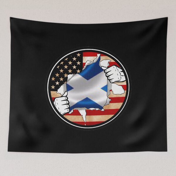 Item preview, American with Scottish Heritage designed and sold by Braw-Merch.