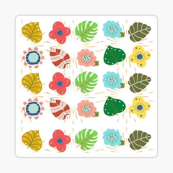 Vista previa del artículo con la obra «FLORES  Y HOJAS PRIMAVERALES », diseñado y vendido por PATRICIA-VANIA.