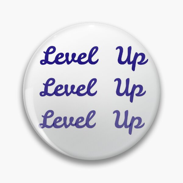 Artikelvorschau, Level Up - inspirierende Typografie entworfen und verkauft von Falcon1111.