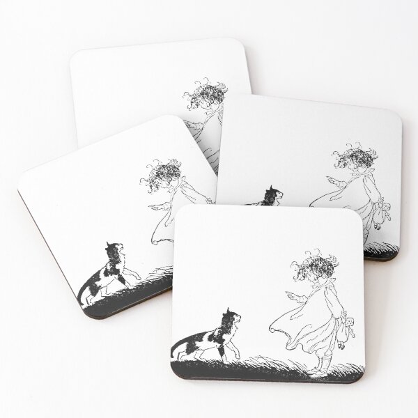 Item preview, Arthur Rackham- Nursery Rhymes- Pussy Cat Where Have You Been designed and sold by Dreamflight.