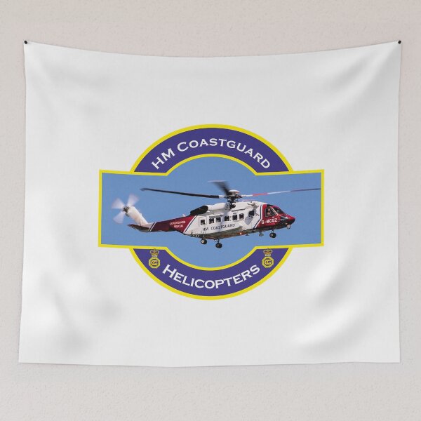 Item preview, HM Coastguard Search and rescue helicopter designed and sold by ajtechdesigns.