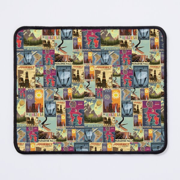 Item preview, Paradise Falls Travel Posters designed and sold by Rainbows Galore.