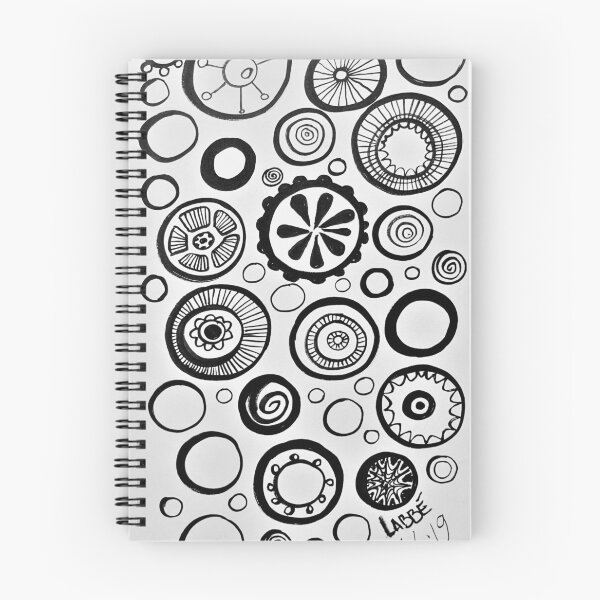 Item preview, Circle Back and White designed and sold by Heather Labbe.