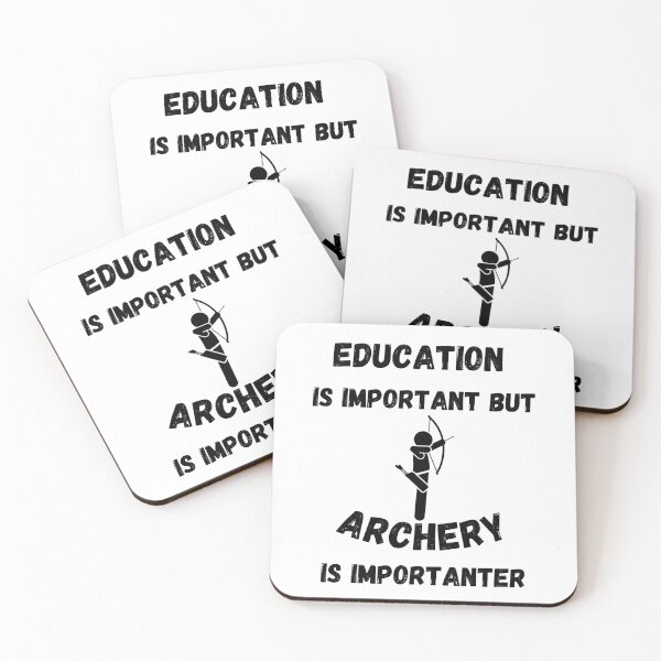 Item preview, Education Is Important But Archery Is Importanter designed and sold by LuckyKermit.