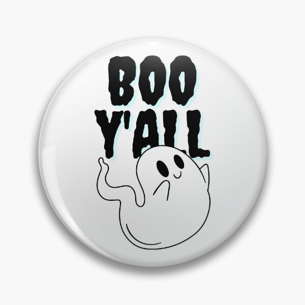 Item preview, Boo Y'all Cute White Ghost designed and sold by Ahmer Qureshi.