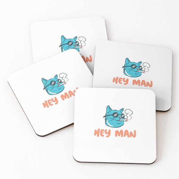 Item preview, Cool Cat With Cigar And Sunglasses : Hey Man designed and sold by MoaaStore.