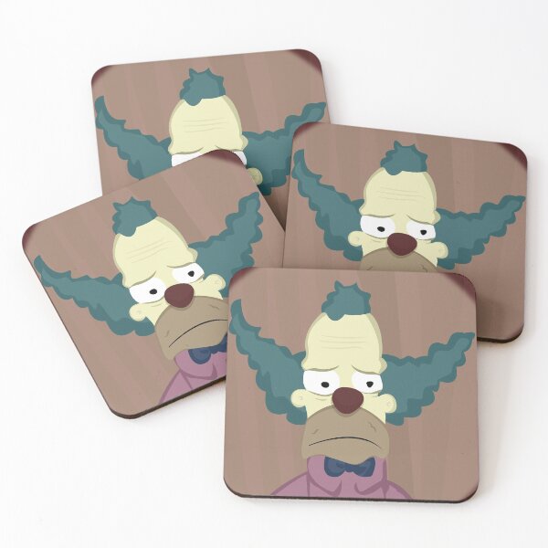 Item preview, Sad Clown Krusty designed and sold by LobotomizedMoe.