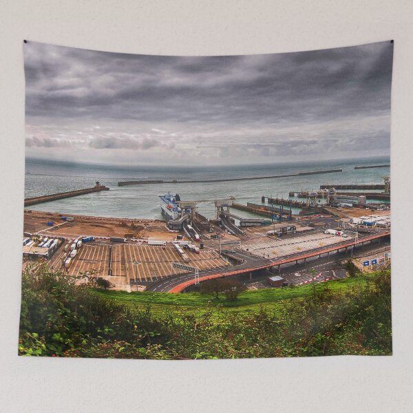 Item preview, Dover Harbour Panorama designed and sold by Dave Godden.