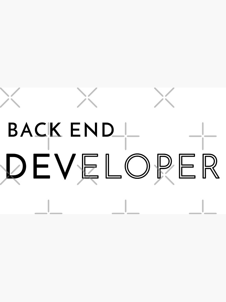 Back End Developer (Inverted) by developer-gifts