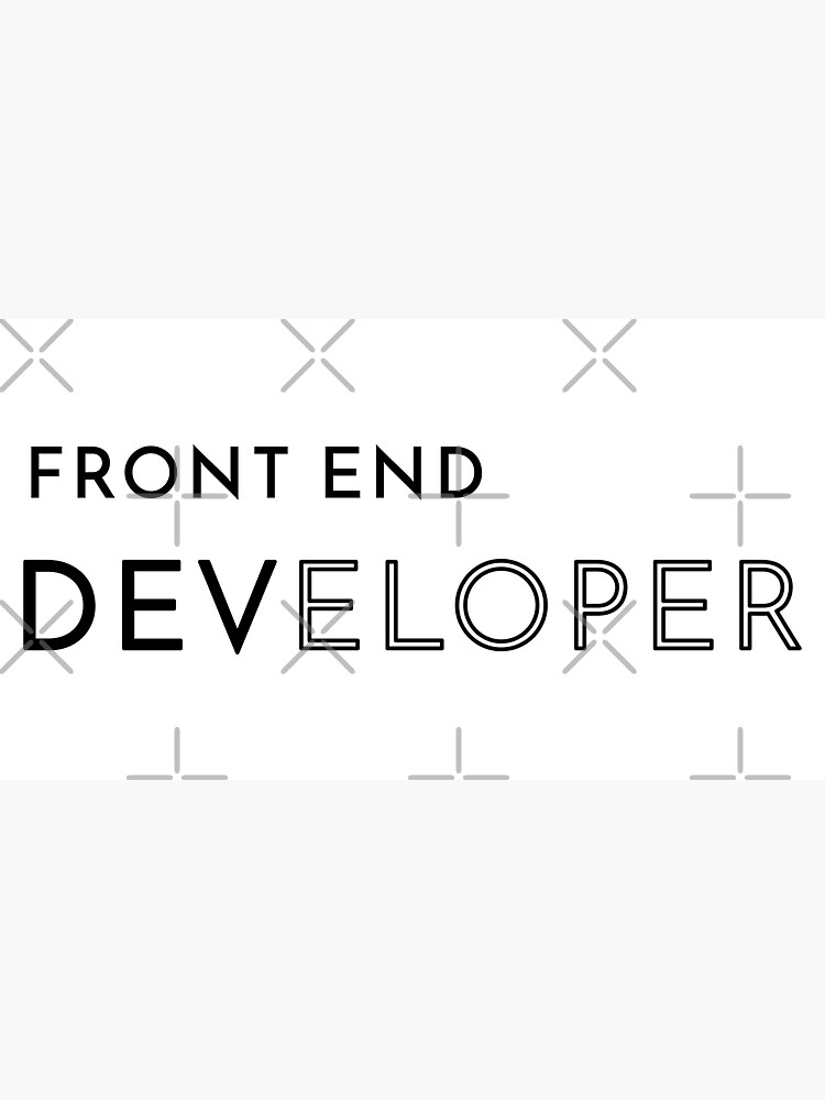 Front End Developer (Inverted) by developer-gifts