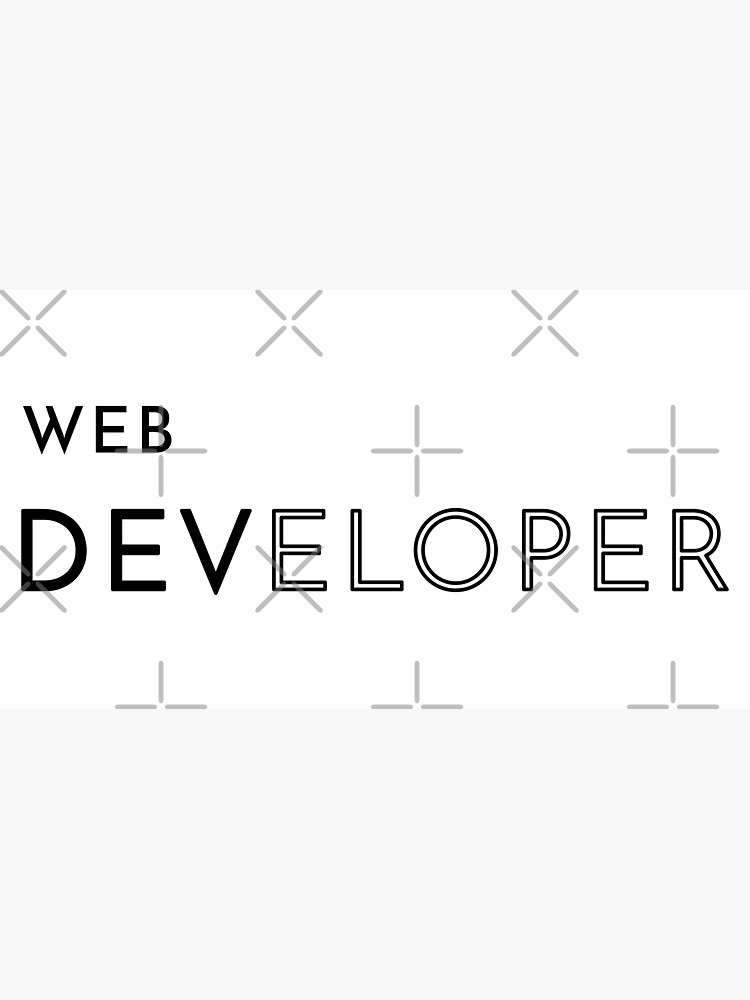 Web Developer (Inverted) by developer-gifts