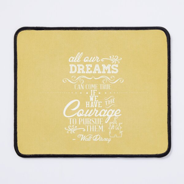 Item preview, Dreams Can Come True Motivational Quote in Yellow designed and sold by Rainbows Galore.