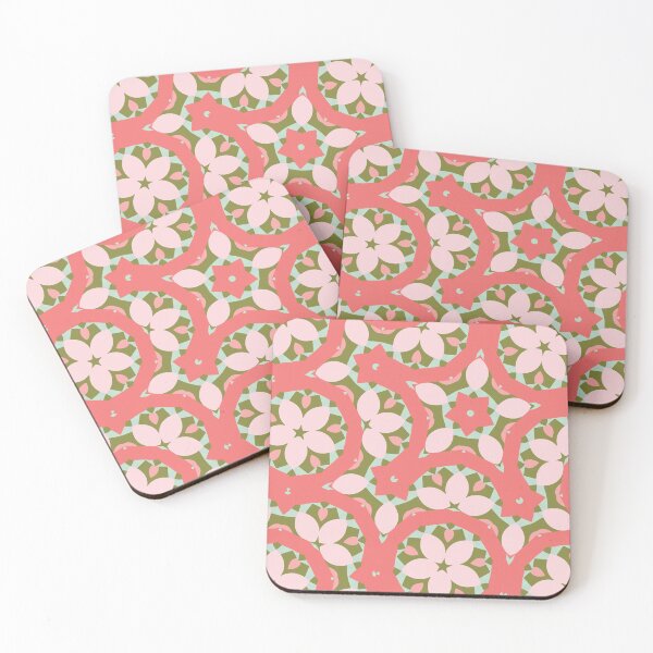 Item preview, Modern Flower Pattern Artwork 03 Color 4 designed and sold by Stefanie Boike.