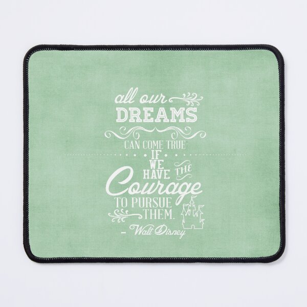 Item preview, Dreams Can Come True Motivational Quote in Mint Green designed and sold by Rainbows Galore.