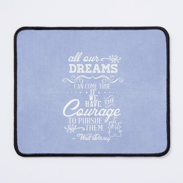 Item preview, Dreams Can Come True Motivational Quote in Blue designed and sold by Rainbows Galore.