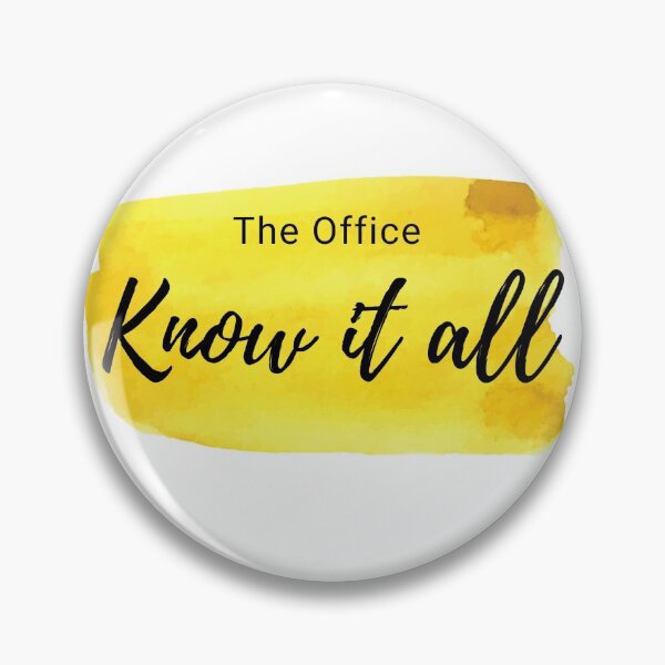 Item preview, The office know it all designed and sold by shyflamingo.