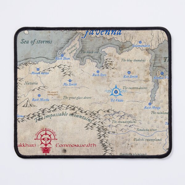 Item preview, Fantasy map - Javenna designed and sold by zachholmbergart.