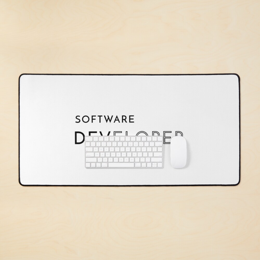 Software Developer (Inverted) Mouse Pad